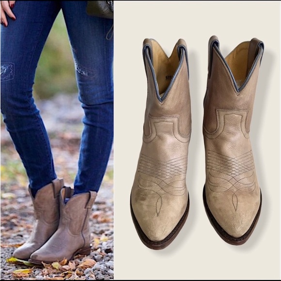 Frye Shoes - FRYE Billy Short Cowboy Booties Western, tts